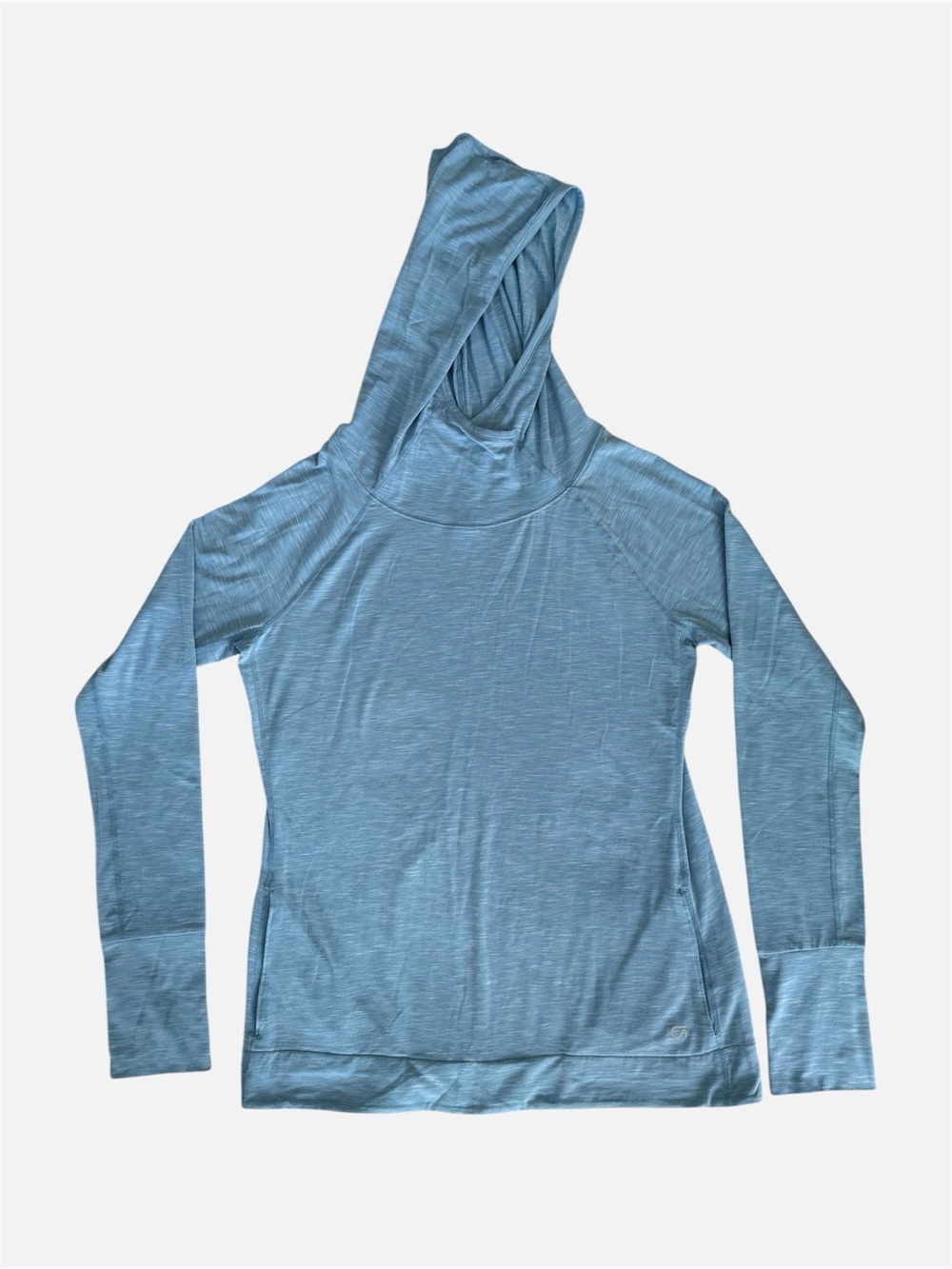 GapFit Breathe Long Sleeve Hoodie Pullover, Lightweight-Womens Medium